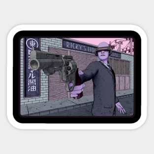 Backstreet Gunslinger Sticker